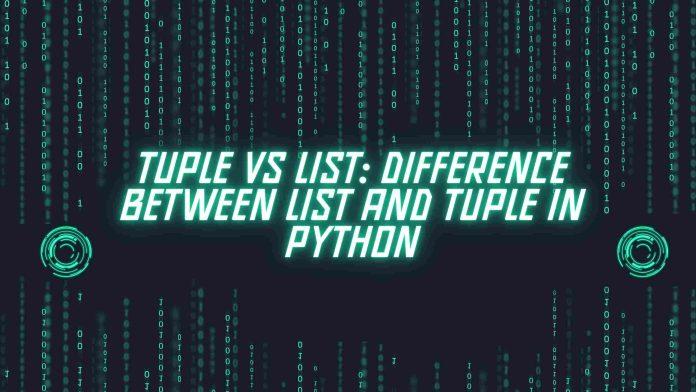 difference between list and tuple in python