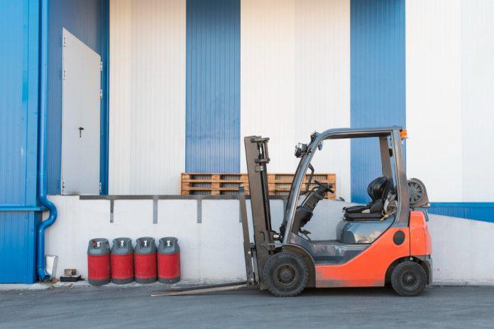 forklift drum lifter