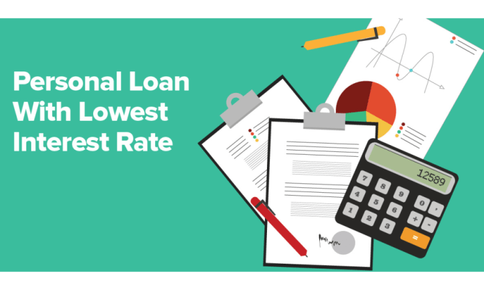 lowest interest rate personal loan