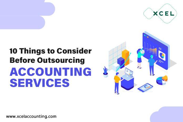 10 Things to Consider Before OutSourcing Accounting Services