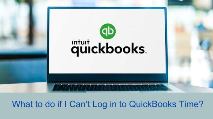 What to do if I Can’t Log in to QuickBooks Time