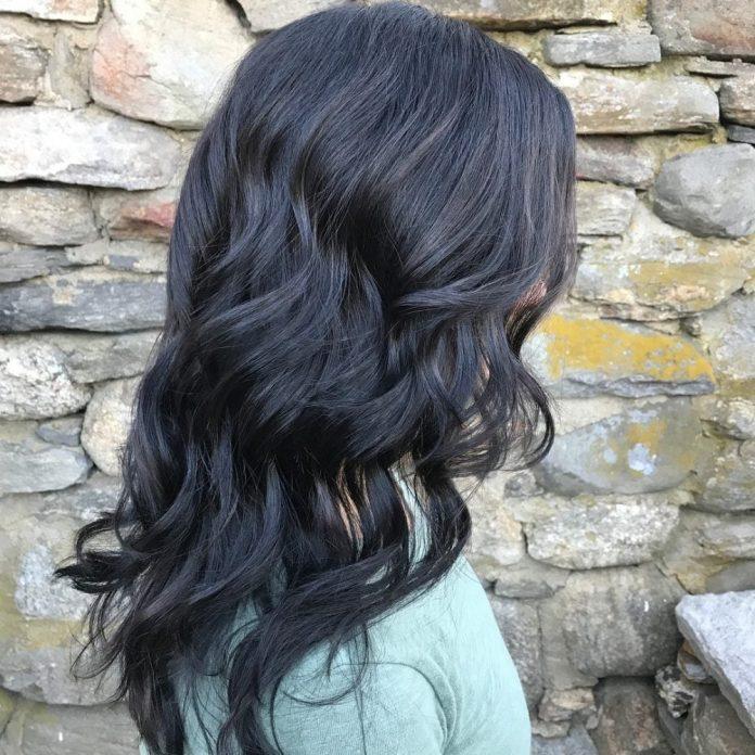 Image of Dark Charcoal Hair Color