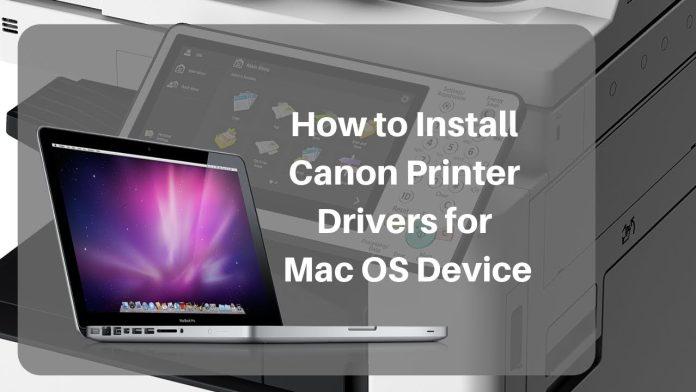 how to connect canon printer to mac