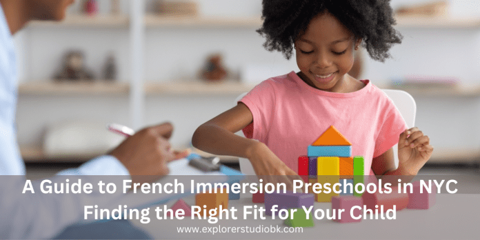 French Immersion Preschools