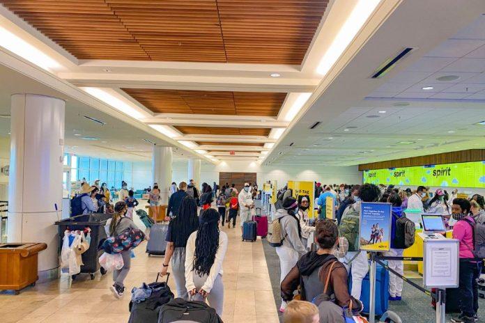 MCO security wait time