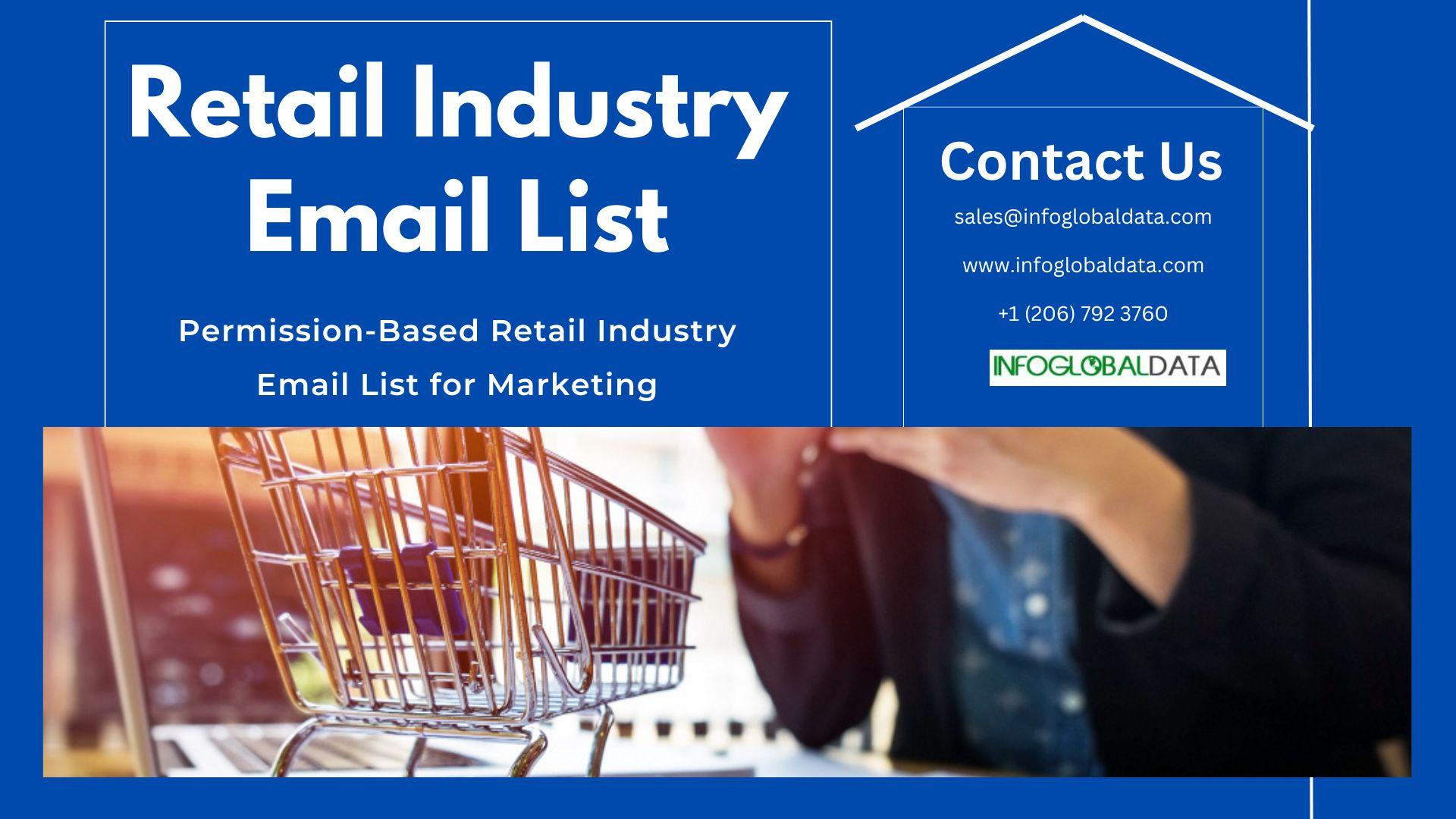 Retail Industry Email List 