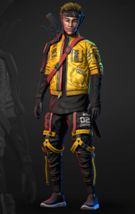 The Cyberpunk Inspired Street Mercenary