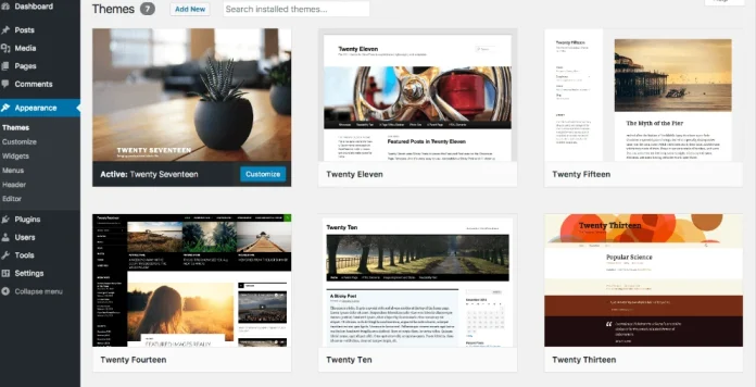 Things to Consider When Selecting a Website Theme