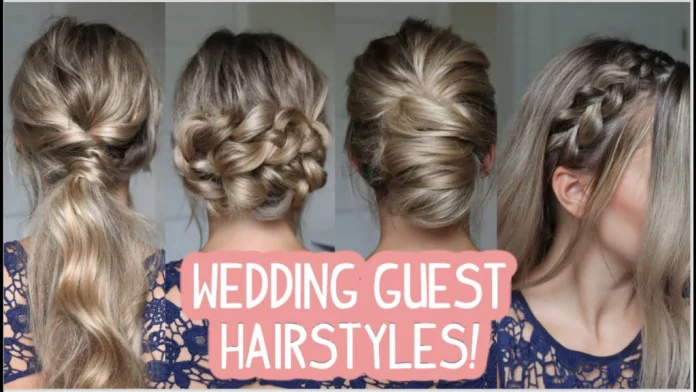 Hairstyles to Wear at a Wedding with Balayage Hair