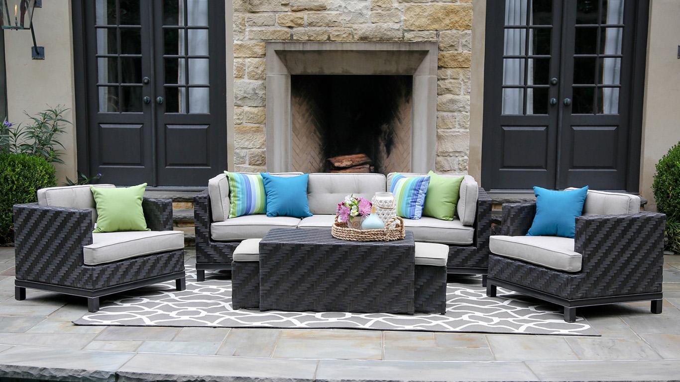 outdoor conversation set