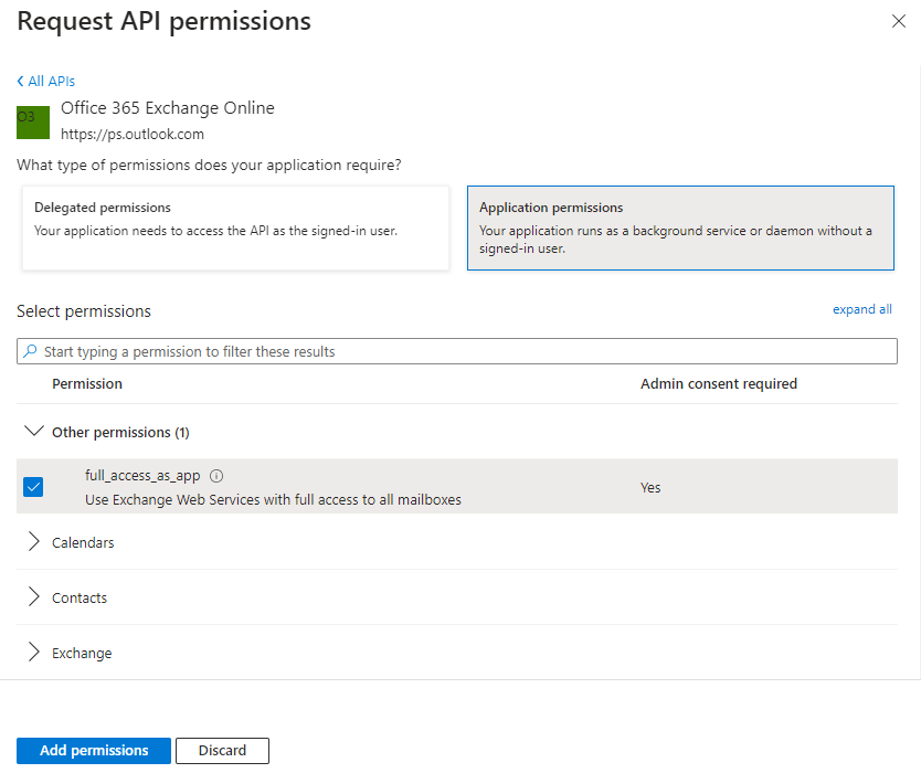 Office 365 exchange 