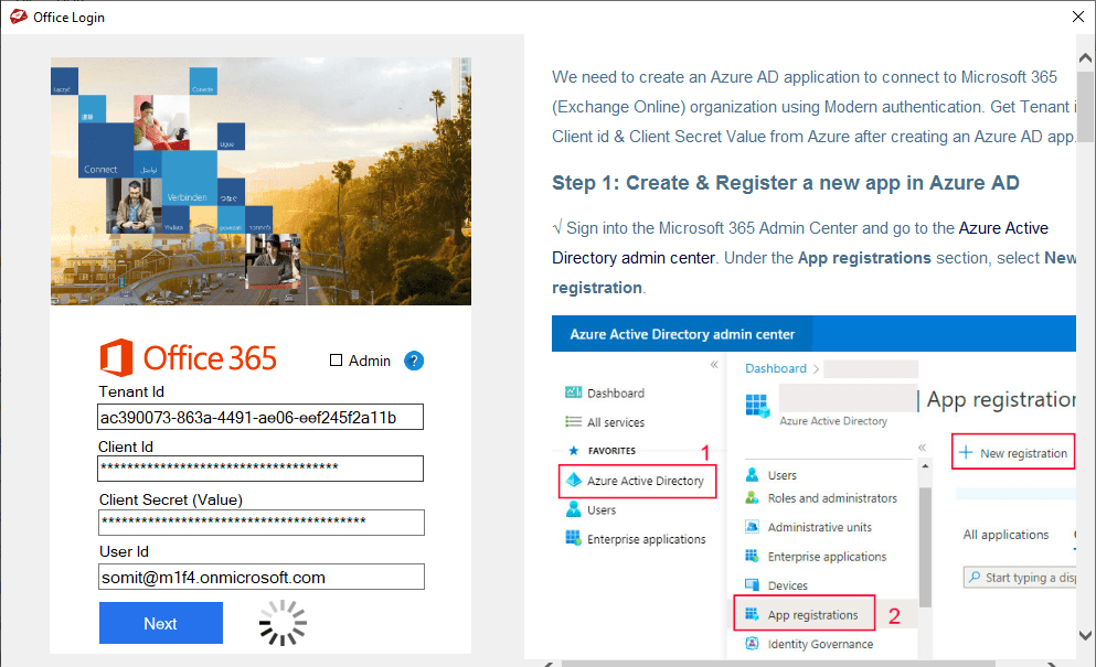 Office 365 backup tool