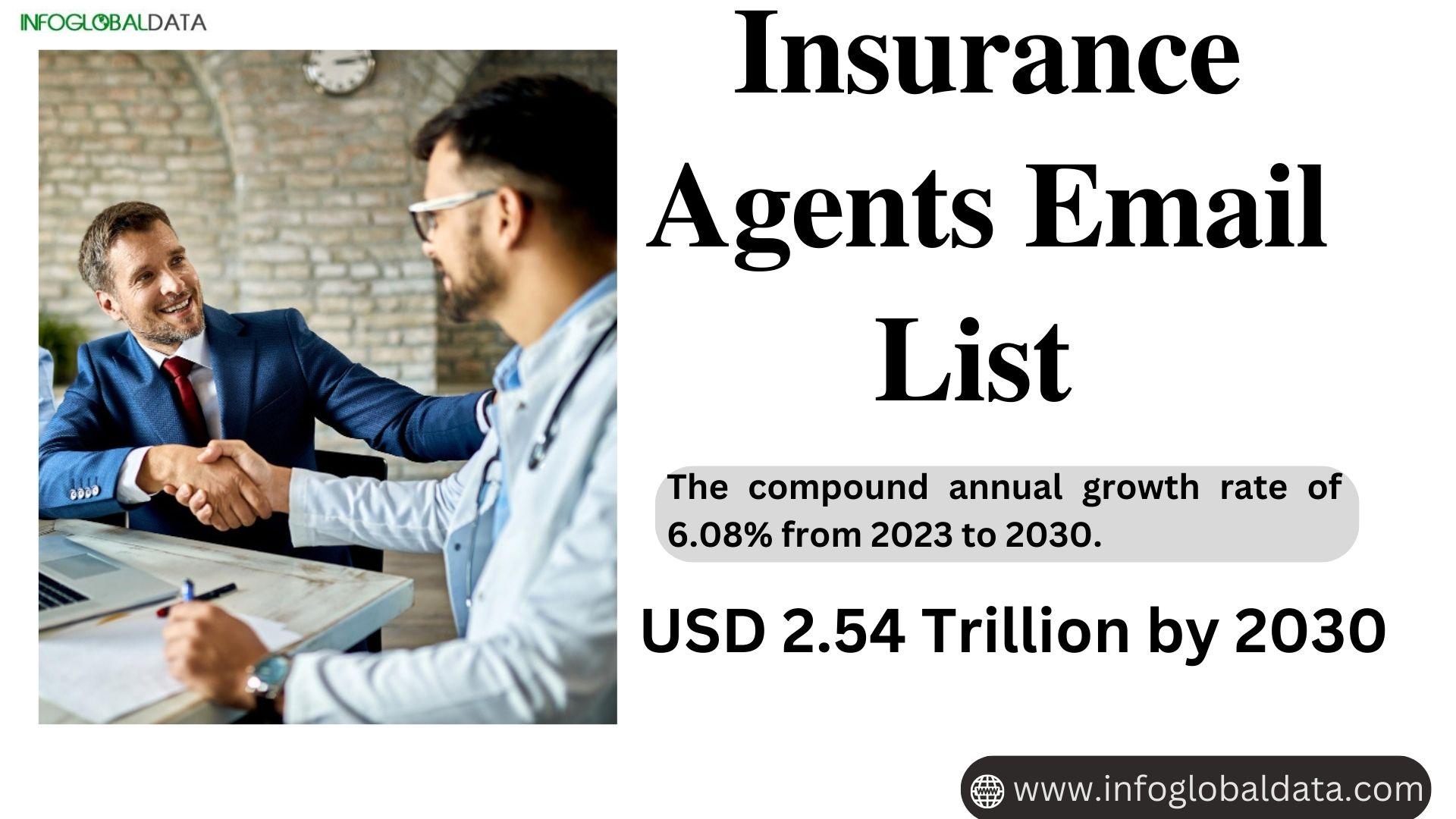 Insurance Agents Email list 