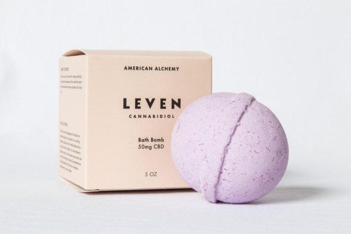 CBD bath bomb packaging