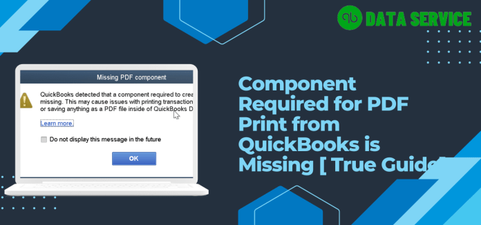QuickBooks Missing PDF Component Windows 11