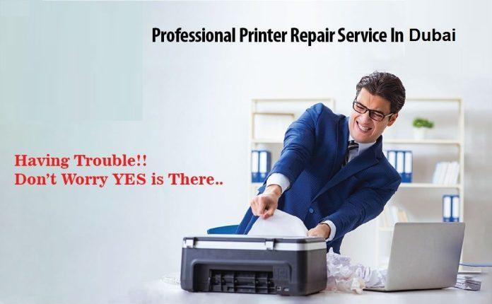 hp printer service center sharjah