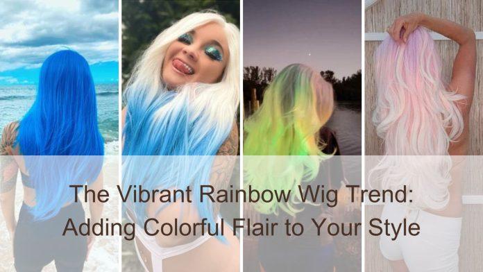 rainbow wigs