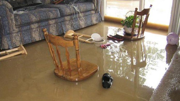 water damage claim