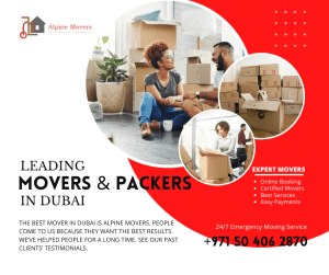 Villa Movers and Packers in Dubai