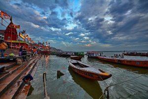 Boat Ride in the Ganges River