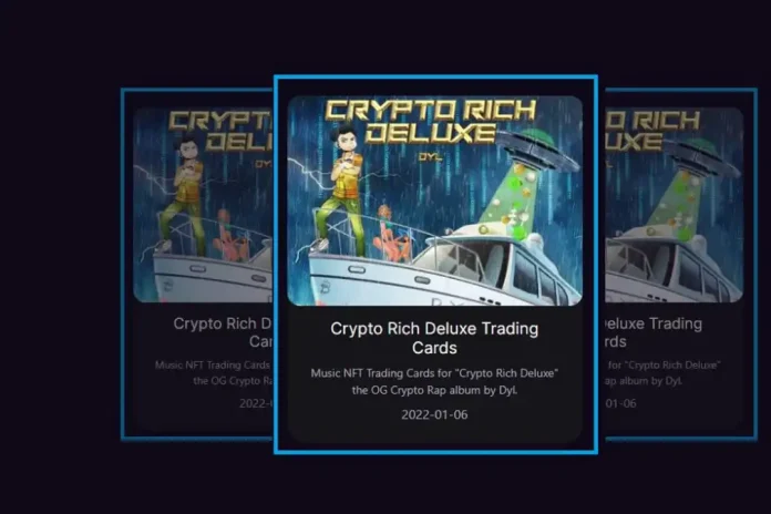 Crypto Rich Deluxe Trading Cards