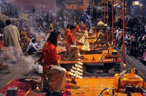 Evening Aarti Ceremony at Ganges River