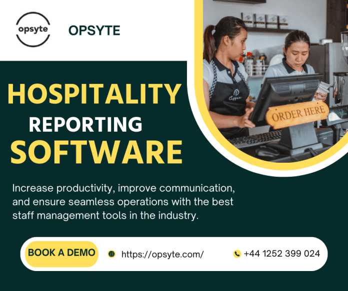 Hospitality Reporting tool