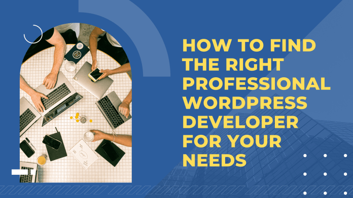 How to Find the Right Professional WordPress Developer for Your Needs