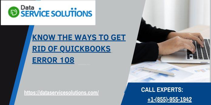 QuickBooks error 108