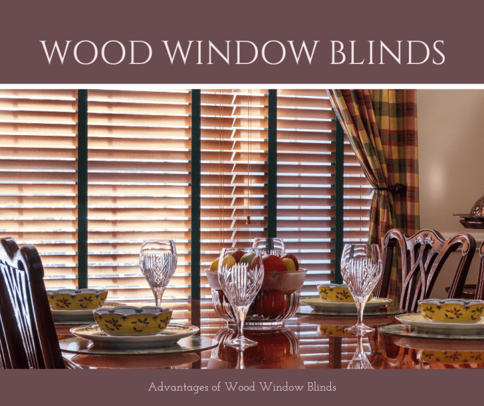 wood window blinds