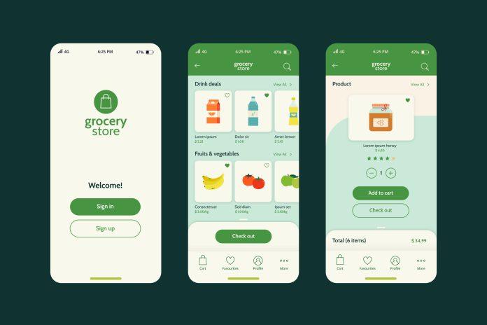 grocery app development