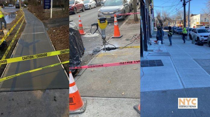 NYC Sidewalk Repair Contractor