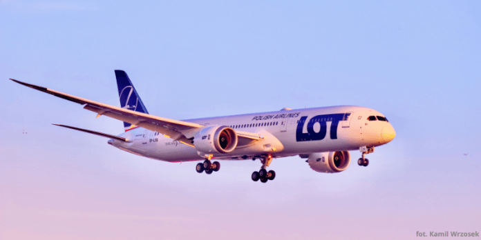 LOT Polish Airlines Warsaw office in Poland