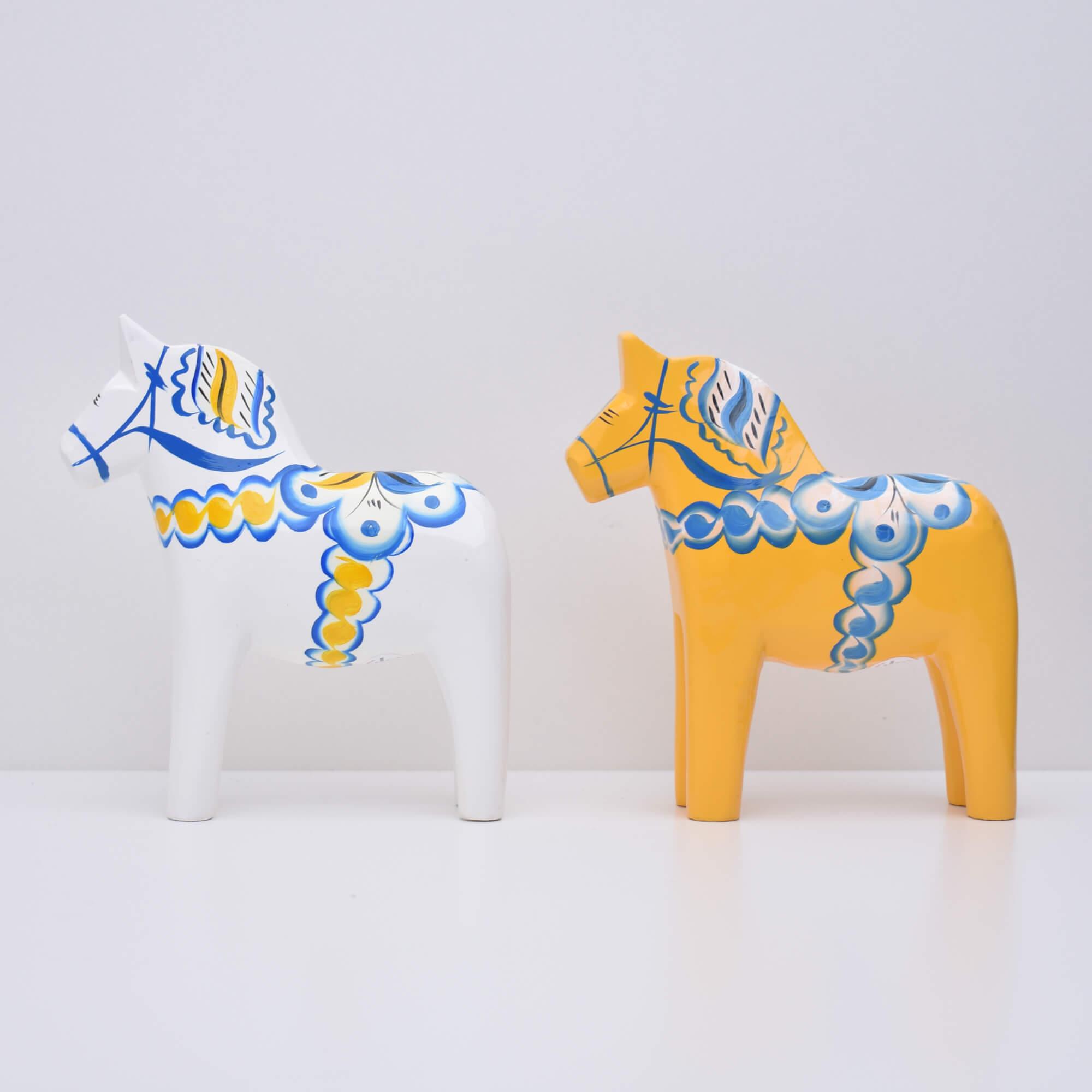 Traditional Swedish Wooden Horses