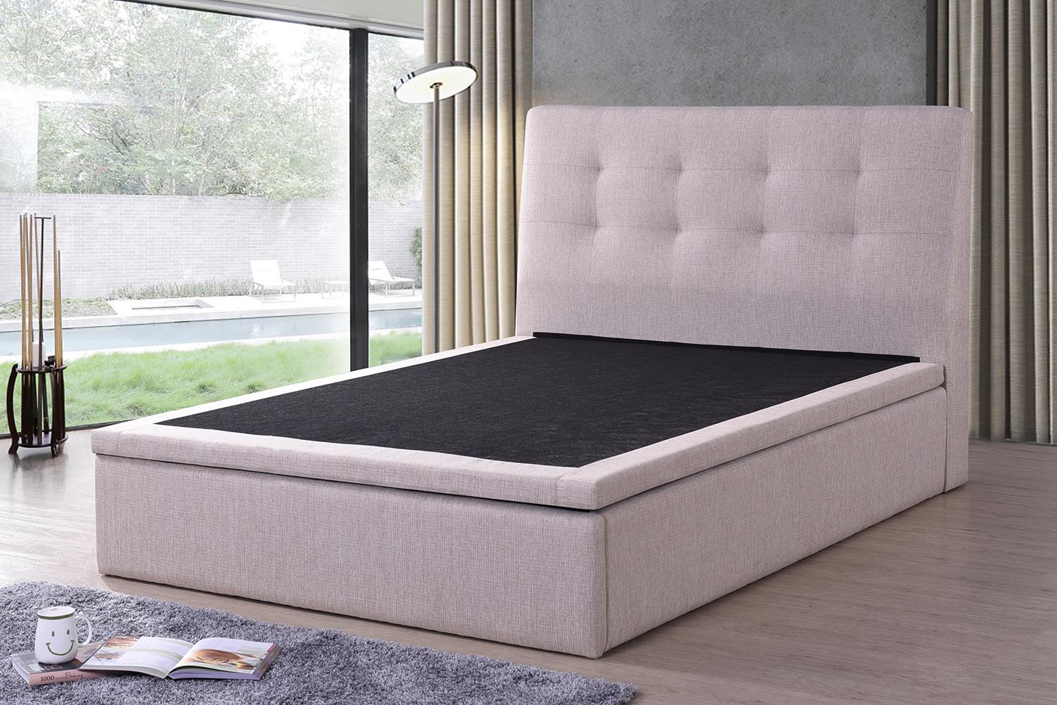 Bedframe with storage
