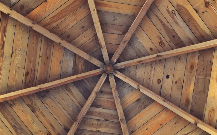 Faux wood beams