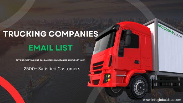 Trucking Companies Email List