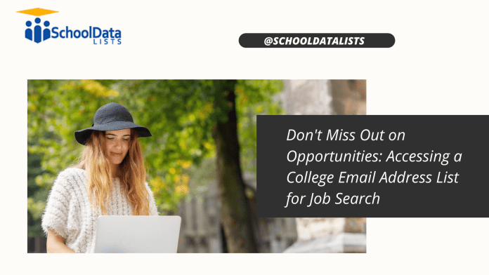 College Email Address List