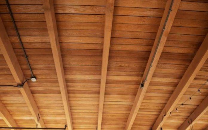 faux wood beams